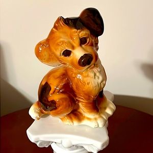Vintage Ceramic Puppy Figurine 🐶